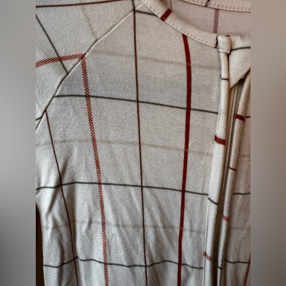 Brixton Phoenix Baby Christmas Plaid Bamboo Zipper Romper Size 6-12 Months - Picture 6 of 16